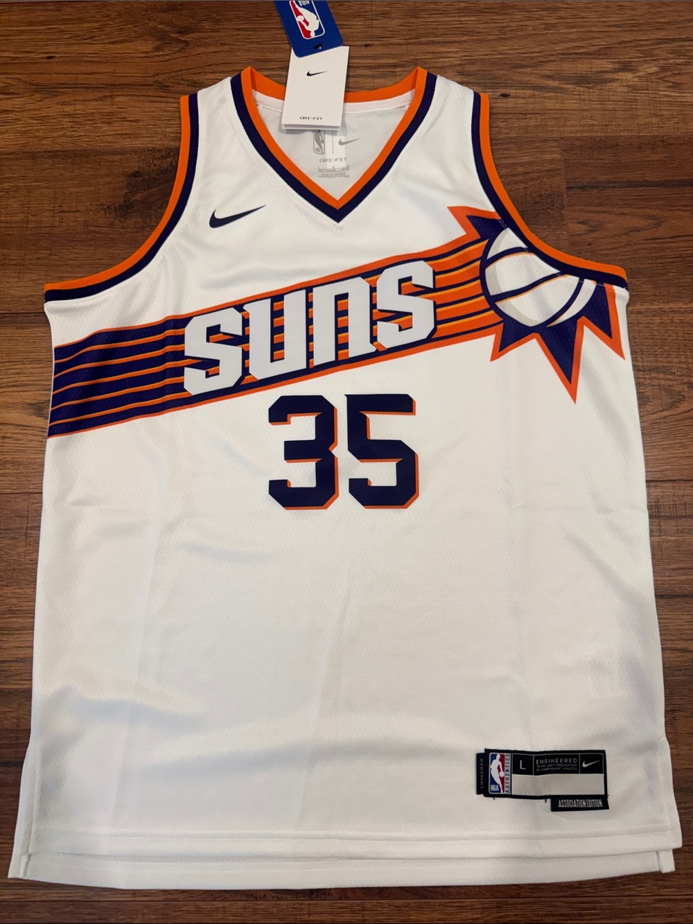 BRAND NEW! Nike Phoenix Suns Kevin Durant Swingman Jersey Sz: YL